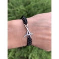 thumbnail image 3 of Sportybella Unisex Ice Hockey Bracelet, Hockey Jewelry Gifts, for Hockey Players, Teams & Coaches (Black), 3 of 7
