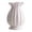 C, variant on White Ceramic Vase Modern Home Decor, Elegant White Vase for Flowers & Table Centerpieces for Dining Room
