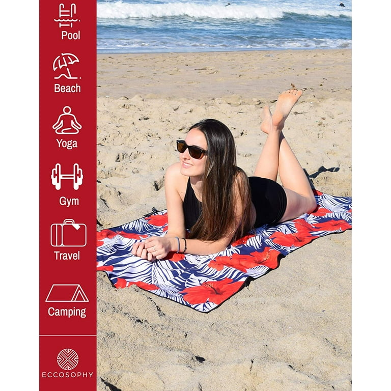 Micro Miracle XL - 2in1 Quick Dry Camping Microfiber Body and Hand Towel,  Extra-Large in 13 Colors, Soft/Lightweight for Gym, Swim Practice, Travel,  Backpacking, RV, Beach/ Senior Care, Children Towel / Emergency