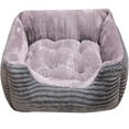 thumbnail image 1 of Dog Bed, Warm And Cozy, Durable Construction With Non-Slip Base, Micro-Plush Cloud Fabric, Easy To Care For, Reversible Design, Washable Cat And Dog Bed, Orthopedic Support (Large), 1 of 5