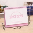 thumbnail image 5 of 2025 New Year Spiral Desk Calendar, Daily Schedule Planner with Inspirational Quote, Simple Flip Design, Paper Desktop Calendar for Home School Office Decoration, Gift for Friends - Pack of 1, 5 of 9