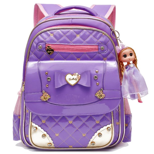 AO ALI VICTORY Backpack for Girls, Waterproof Kids Backpacks School Bag