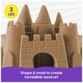 thumbnail image 5 of Kinetic Sand, 3lbs Beach Play Sand, Moldable Sensory Toys for Kids, Resealable Bag (Packaging May Vary), for Ages 3 and up, 5 of 9