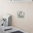 thumbnail image 6 of 2 Gang Light Switch Cover Plate Watercolor Deer with Bouquet Wall Plate Decorate Electrical Outlet Cover Plates 4.56”x4.48”, 6 of 8