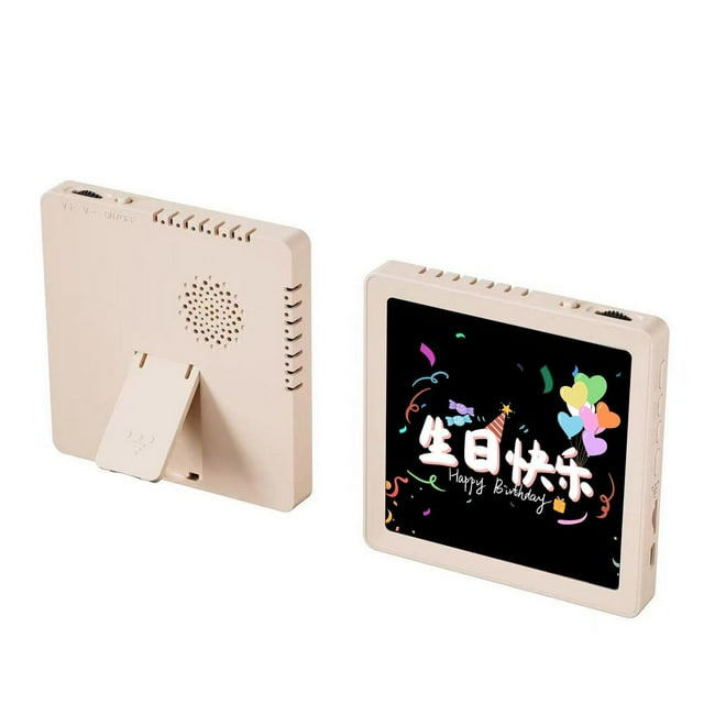 Aimant de Réfrigérateur Musical avec Photos, Cadre Musical, Haut-Parleur Bluetooth Personnalisé pour Frigo, Lecture de Musique, Chanson, Aimants de Réfrigérateur