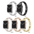 thumbnail image 5 of Correa de acero inoxidable compatible con Apple Watch de 41, 40 y 38 mm para mujer y hombre, correa de repuesto fina para Apple Watch Series 7, SE, 6, 5, 4, 3, 2 y 1 (, 5 of 5