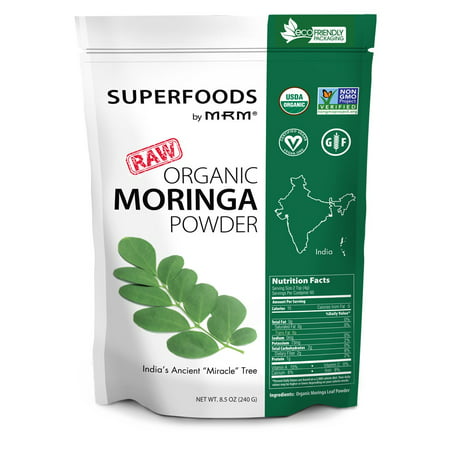 MRM Moringa Powder, 8.5 Oz, 60 Servings