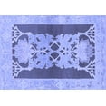 thumbnail image 1 of Ahgly Company Indoor Rectangle Abstract Blue Modern Area Rugs, 6' x 9', 1 of 4