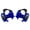 Blue, variant on SPRING PARK 1 Pair Outdoor Flashing Wheel Shoes Rollers Adjustable LED Lighted Heel Skate For Kid's Gift