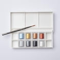thumbnail image 2 of Winsor & Newton Cotman Watercolor Pocket Set, 8-Color Metallic Set, 2 of 6