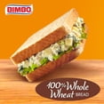 thumbnail image 2 of Bimbo Whole Wheat Bread, 16 oz, Pre-sliced Wheat Bread, Bag (Three-Pack), 2 of 3