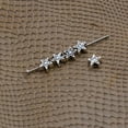 thumbnail image 4 of 100 Pieces Zinc Metal Alloy Spacer Beads Star Tibetan Color About 6mm(0.24'')x3mm(0.12''|), 1mm Hole DIY Jewelry Making, 4 of 6