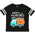 thumbnail image 3 of Inktastic Happy Valentines Day Truck Hearts Boys or Girls Toddler T-Shirt, 3 of 5