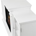thumbnail image 4 of Real Flame Canada Calie Solid Wood Electric Fireplace TV Stand in White Finish, 4 of 17