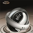 thumbnail image 3 of Wireless Earbuds 75hrs Bluetooth 5.3 Headphone Sport, 2024 Bluetooth Earbuds Stereo Deep Bass Over Ear Bud with Earhooks, ENC Noise Cancelling Mic, IPX7 Waterproof Earphone - B, 3 of 6