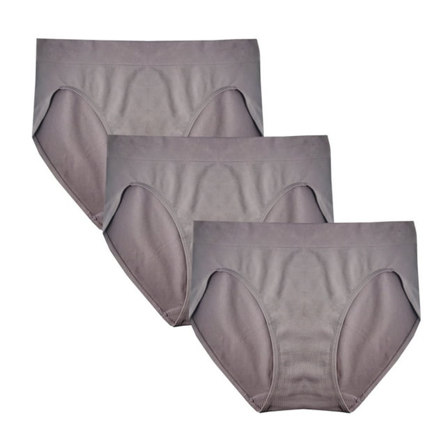 FEM Culottes pour FEMmes Sans Coutures, Culottes Échancrées - Lot de 3