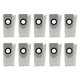 thumbnail image 1 of 10pcs For V12 Robot Vacuum Cleaner Dust Bag Replacement Spare Parts Non-woven Garbage Dust Bag, 1 of 5