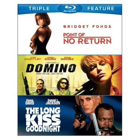 Point Of No Return / Domino / The Long Kiss Goodnight (Blu-ray)