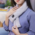 thumbnail image 4 of Turilly Heating Scarf USB Electric Heating Neck Protection Cold Invisible Zipper Scarf, 4 of 5
