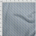 thumbnail image 4 of oneOone Silk Tabby Dusty Blue Fabric Kids Sewing Material Print Fabric By The Yard 42 Inch Wide, 4 of 4