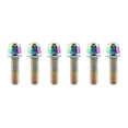 thumbnail image 3 of DYNWAVECA 6Pcs Bike Stem Screws Bolts Disc Brake Screws for Riding Cycling Colorful, 3 of 10