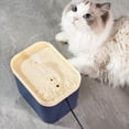 thumbnail image 4 of Fuente de agua para gatos con circulación automática, de agua recargable por USB para mascotas, cuenco alimentador de agua para perros, Verde Sunnimix Bebedero para gatos, 4 of 8