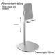 thumbnail image 3 of Soporte ajustable en altura para teléfono móvil para escritorio, soporte para teléfono móvil para oficina en casa, soporte para teléfono de escritorio para grabación, soporte, 3 of 5