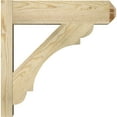 thumbnail image 3 of Ekena Millwork 6"W x 20"D x 20"H Olympic Rough Sawn Craftsman Outlooker, Douglas Fir, 3 of 4