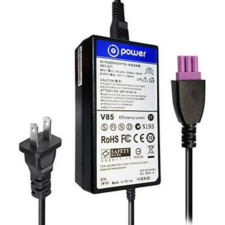 T-Power AC Adapter for 32VDC HP Deskjet Ink Advantage All-in-One Series Color Printer Power Supply (3-Pin Purple Tip) ONLY Ac Dc Adapter Charger