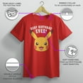 thumbnail image 3 of Boys Pokemon Pikachu Best Birthday Ever T Shirt, 3 of 9