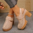 thumbnail image 4 of QQAMB Women Shoes T Strap Mary Jane Chunky Heel Platform Oxford Shoes Block Heel, 4 of 6