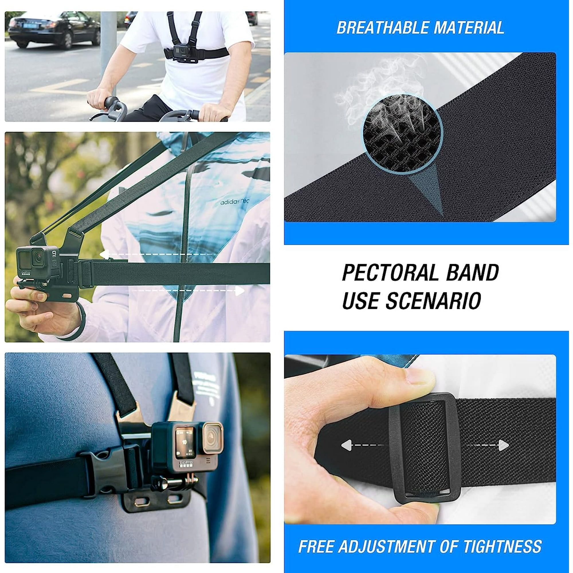 INSTA360 X5 POV Chest Mount (Support Pour POV) - Foto Erhardt