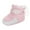 Pink, variant on Girls' Boots Infant Baby Slippers Girls Boys Booties Warm Baby Socks Shoes Newborn Crib Shoes Baby Footwear Prewalkers Save Big