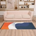 thumbnail image 2 of Yayeee Runner Rug for Bedroom 2'x6' Machine Washable Hallway Non Slip Mat, Blue Abstract Wavy, 2 of 8