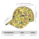 thumbnail image 2 of Fotbe Ducks Gorro Clásico de Béisbol, Gorra Ajustable con Broche Snapback, Gorro de Exterior de Algodón Suave, 2 of 6