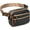 Dark brown, variant on Belt Bag for Women Fanny Pack Crossbody with Adjustable Strap Fashion Leather Waist Packs
