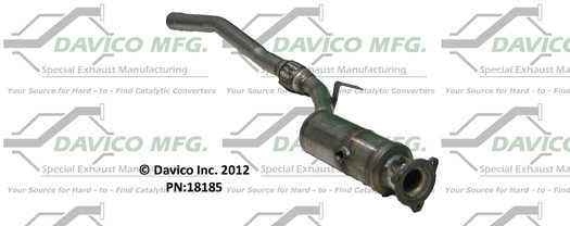 Davico Mfg 48185 Dealer Alternative Direct-Fit Catalytic Converter