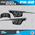 thumbnail image 3 of Kalair GFX Graphics Kit for Yamaha PW50 (All Years) Incision Series, 3 of 5