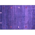 thumbnail image 1 of Ahgly Company Indoor Rectangle Abstract Purple Contemporary Area Rugs, 5' x 7', 1 of 4