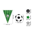 thumbnail image 2 of Soccer Festivity Gear Party Decor Set - Football Themed Banner & Tableware Kit for Global Soccer Tournament, Disposable Paper Decor Essentials, 2 of 8