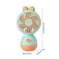 thumbnail image 3 of Handheld Fan Mini USB Rechargeable Small Fan - Portable Outdoor Student Small Fan for Personal Cooling, 3 of 6