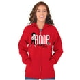 thumbnail image 5 of Betty Boop And Bimbo Love Hugs Zip Hoodie Sweatshirt Women Brisco Brands M, 5 of 6
