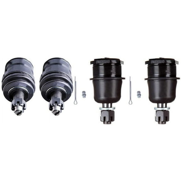 CCIYU Lower Ball Joints Upper Ball Joints Compatible fit for 1987-1996 for Dodge Dakota 4pcs Suspension Kit