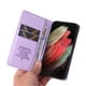 thumbnail image 4 of Funda para Samsung Galaxy S21 Ultra Estuche de Cuero PU Tipo Cartera con Ranuras para Tarjetas y Cierre Magnético, 4 of 5