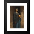 thumbnail image 2 of Charles Landelle 11x14 Black Modern Framed Museum Art Print Titled - Woman with Oranges, 2 of 5