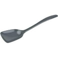thumbnail image 2 of Gourmac Hutzler 11 Inch Melamine Flat-Front Spoon, Steel Gray, 2 of 2