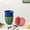 Blue, variant on Nordic Ceramic Mug Set with Embossed Flower Design 3 Sizes for Espresso, Matcha, Tea & Coffee Colorful Matte Glaze, Dishwasher & Microwave Safe