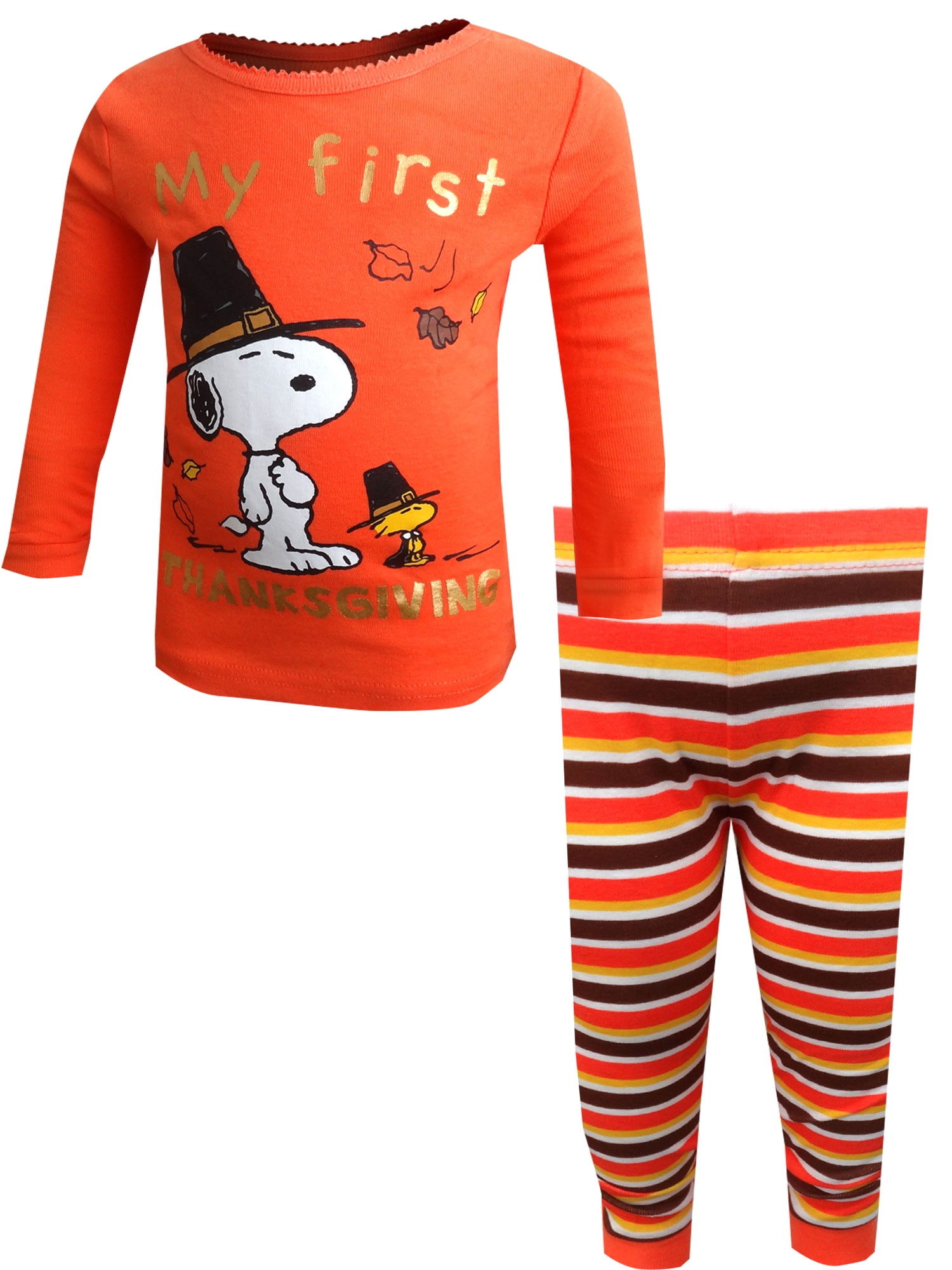 baby girl thanksgiving pajamas