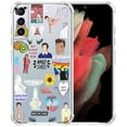 thumbnail image 1 of Vintage Singer Clear Case for Samsung Galaxy S23,Aesthetic Art Design Case for Men Women,Unique Trendy Transparent TPU Bumper Case Cover, 1 of 5