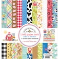 thumbnail image 1 of Doodlebug Double-Sided Paper Pack 12"X12" 12/Pkg-Down On The Farm, 1 of 1